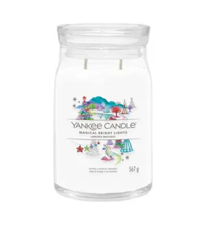 Yankee Candle Magical Bright Lights signature candela grande 567 g