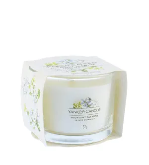 Yankee Candle Midnight Jasmine candela votiva in vetro 37 g