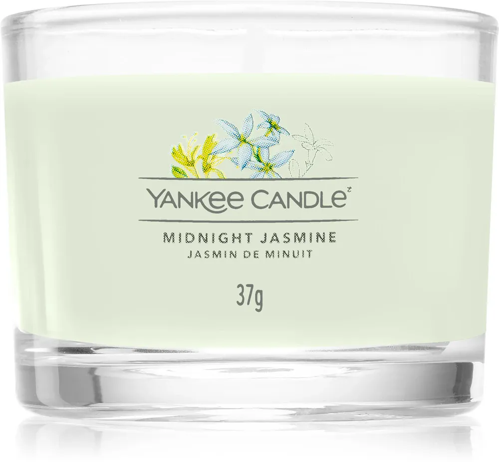 Midnight Jasmine candela votiva in vetro 37 g