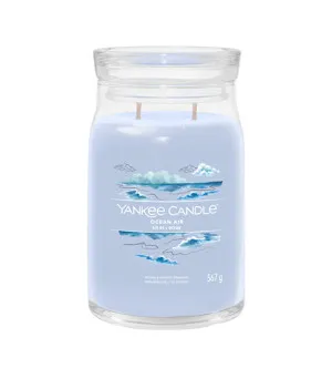 Yankee Candle Ocean Air Signature candela grande 567 g
