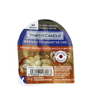 Yankee Candle Peppermint Pinwheels cera profumata 22 g