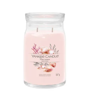 Yankee Candle Pink Sands candela signature grande 567 g