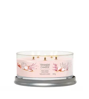 Yankee Candle Pink Sands signature tumbler 5 stoppini 340 g