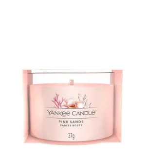 Yankee Candle Pink Sands candela votiva in vetro 37 g
