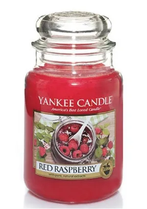 Yankee Candle Red Raspberry candela profumata 623 g