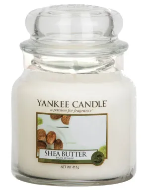 Yankee Candle Shea Butter candela profumata 411 g