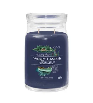 Candela profumata Yankee Candle Signature Lakefront Lodge 567 g