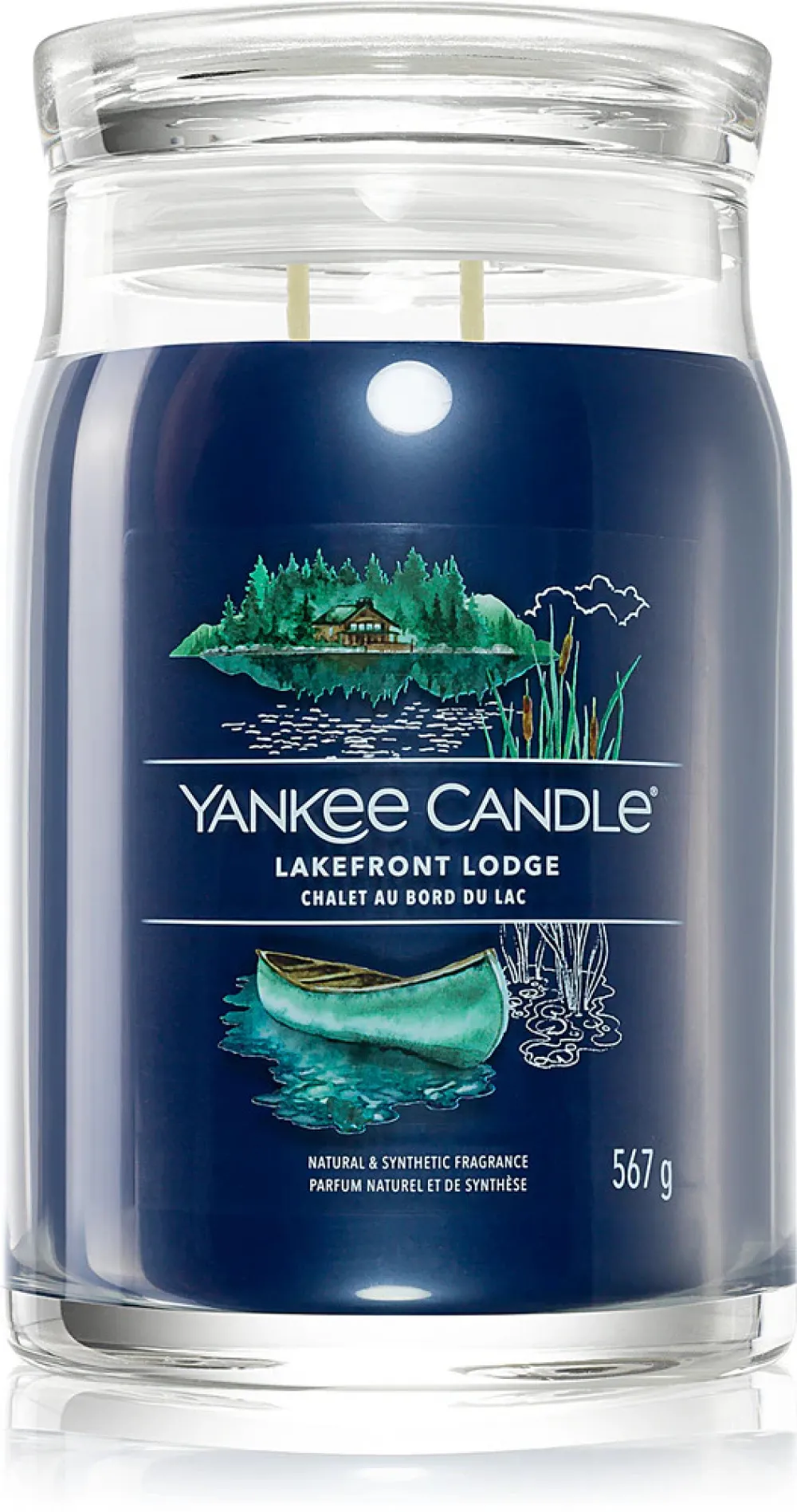Candela profumata Yankee Candle Signature Lakefront Lodge 567 g