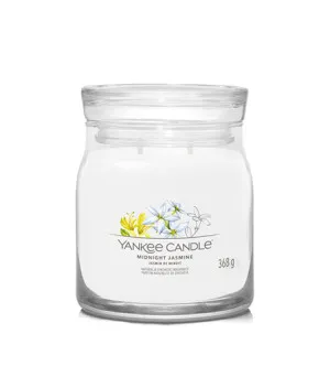Yankee Candle Signature Midnight Jasmine candela signature media 368 g