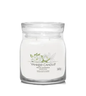 Yankee Candle Signature White Gardenia candela signature media 368 g