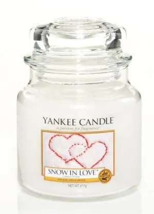 Yankee Candle Snow in Love candela profumata 411 g