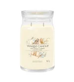 Soft Wool & Amber signature candela grande 567 g