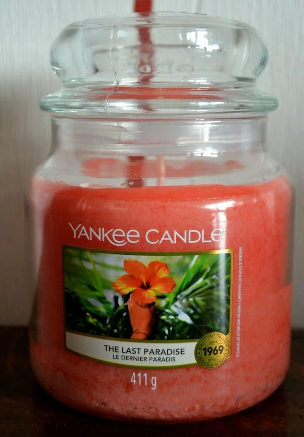 The Last Paradise candela profumata 411 g