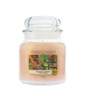 Candela profumata Yankee Candle Tranquil Garden 411 g