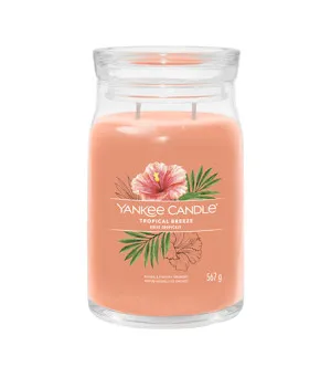 Yankee Candle Tropical Breeze Signature candela grande 567 g