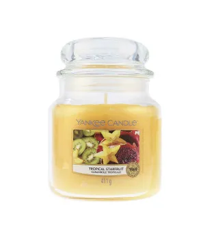 Yankee Candle Tropical Starfruit candela profumata 411 g