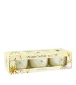 Twinkling Lights candela votiva in vetro 3 x 37 g 3x37 g