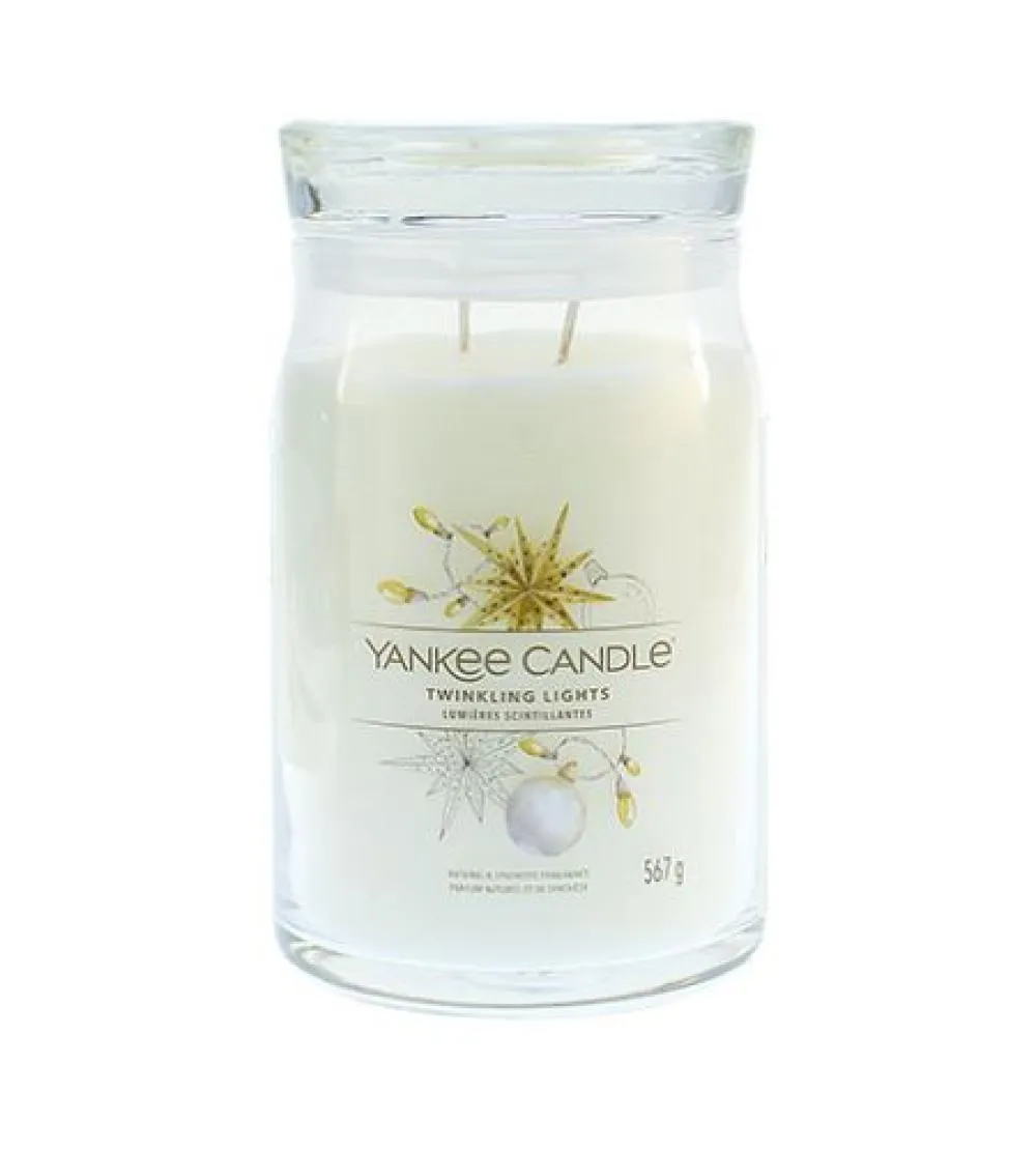 Twinkling Lights Signature candela grande 567 g