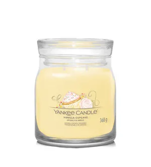Yankee Candle Vanilla Cupcake candela signature media 368 g