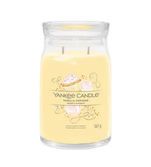 Yankee Candle Vanilla Cupcake candela firma grande 567 g