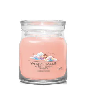 Yankee Candle Watercolour Skies Signature candela profumata 368 g