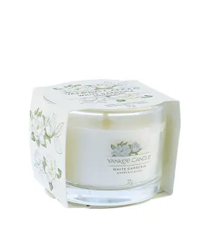 Yankee Candle White Gardenia candela votiva in vetro 37 g