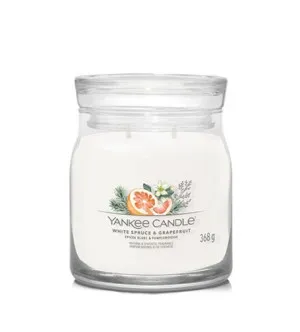Candela Yankee Candle White Spruce & Grapefruit firma media 368 g