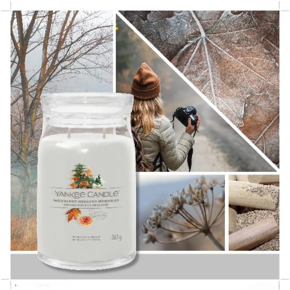 Woodland Weekend Memories Signature candela grande 567 g