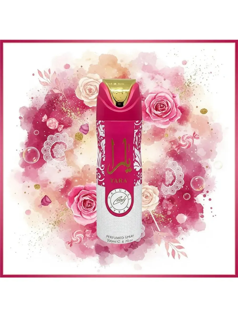 Yara Candy DEO spray da donna 200 ml