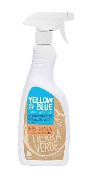 Tierra Verde Sgrassatore arancione (spray 750 ml) - pratico pulitore multiuso