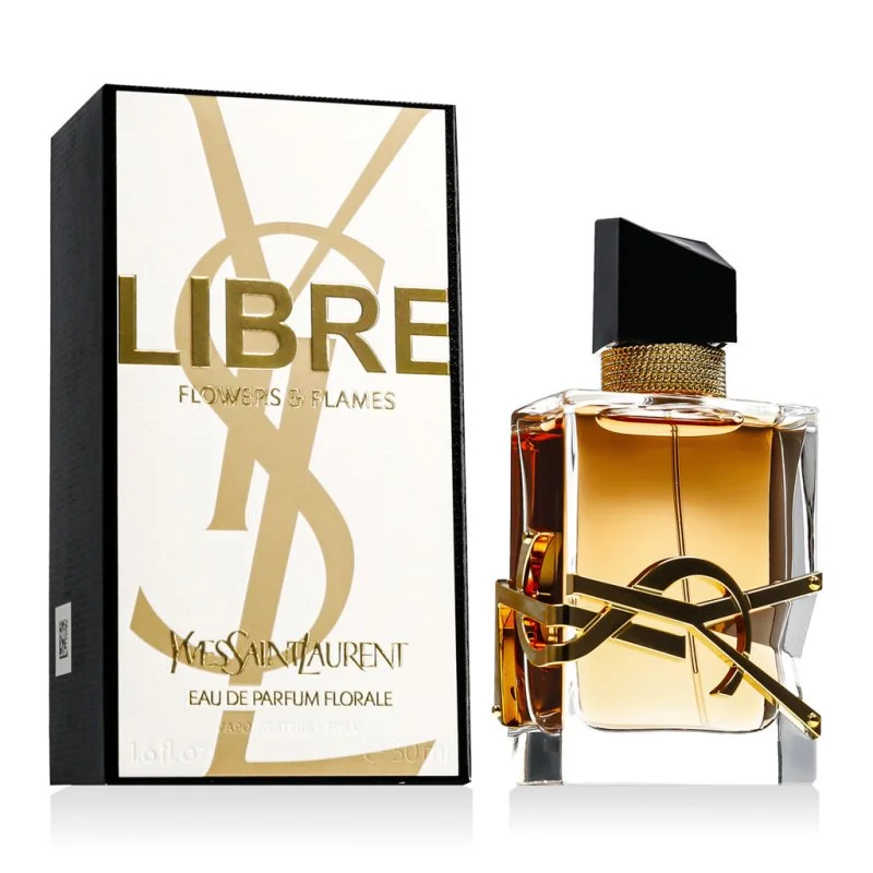 Libre Flowers & Flames Florale Eau de Parfum da donna 50 ml
