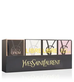 Yves Saint Laurent Set regalo Miniature Opium 7,5 ml + Eau de Parfum Paris 7,5 ml + Eau de Parfum Black Opium 7,5 ml + Eau de Parfum Mon Paris da donna
