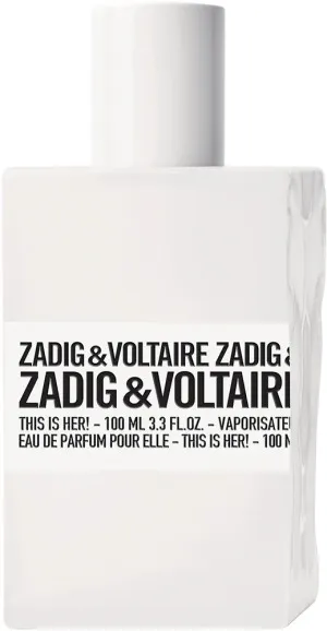 Zadig & Voltaire This is Her! eau de parfum per donne 100 ml