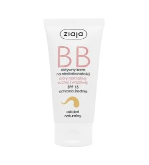 Ziaja BB Cream pelle normale, secca e sensibile BB Cream per pelli normali e secche SPF 15 Naturale