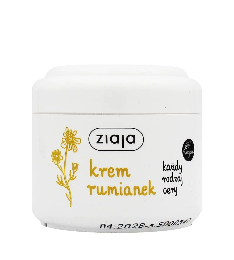 Chamomile crema viso idratante con estratto di fiore di camomilla 100 ml
