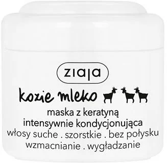 Maschera Rinforzante per Capelli al Latte di Capra con Cheratina 200 ml