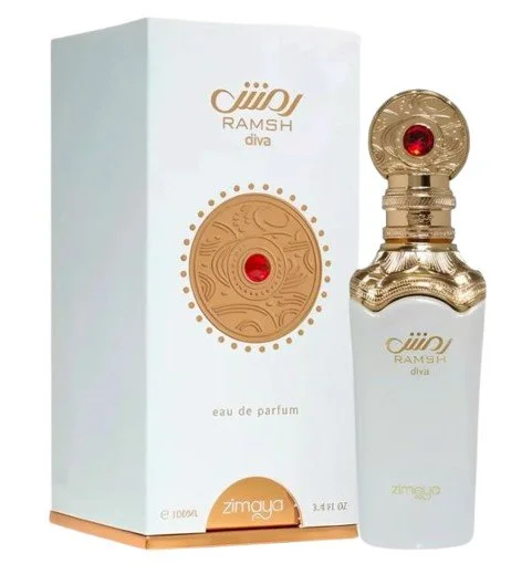 Ramsh Diva (bianco) Eau de Parfum da donna 100 ml