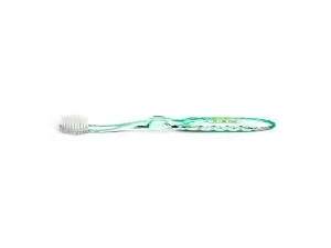 Nano-b Spazzolino verde con spazzolino rosa - medio