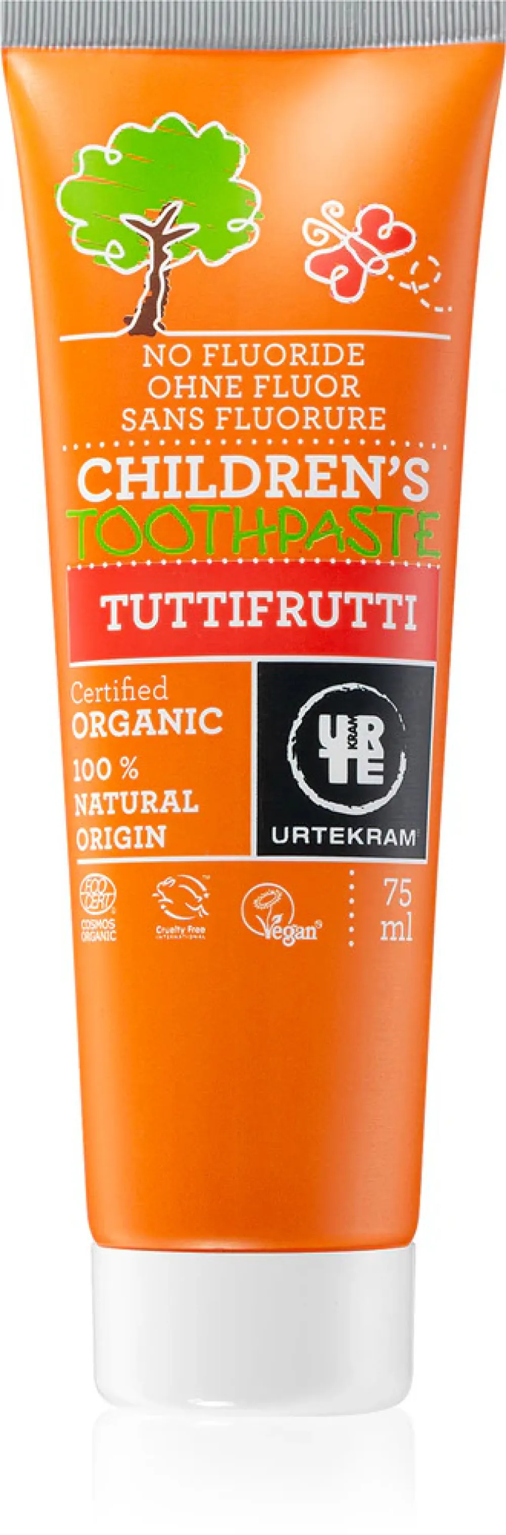 Urtekram Dentifricio tutti frutti 75ml BIO, VEG