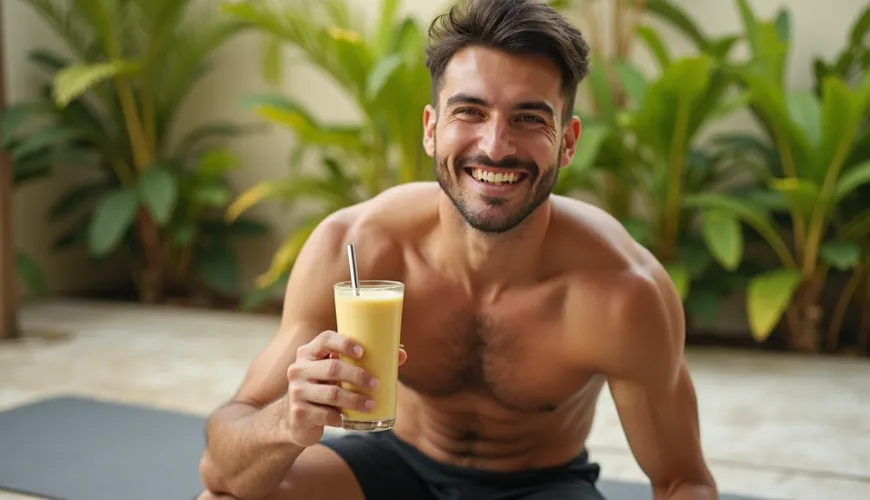 Frullato di banana per dimagrire che ti darà energia