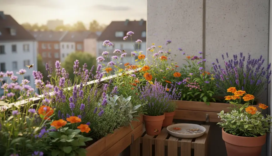 La biodiversità sul balcone fa bene alla natura e a voi