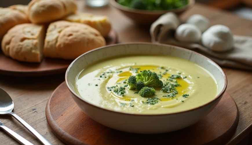 Crema di broccoli che sazia e delizia