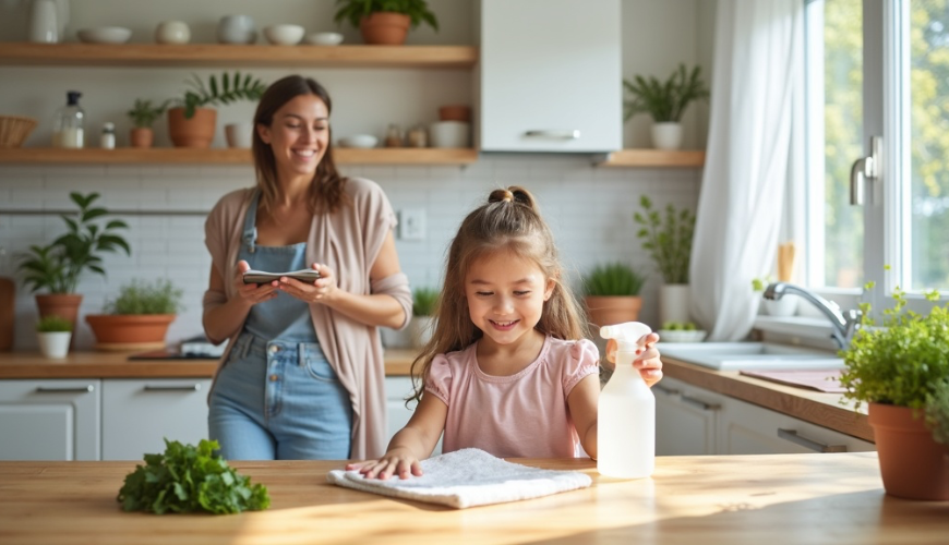 Una casa pulita può essere ottenuta anche senza chimica inutile, bastano alcune semplici abitudini.