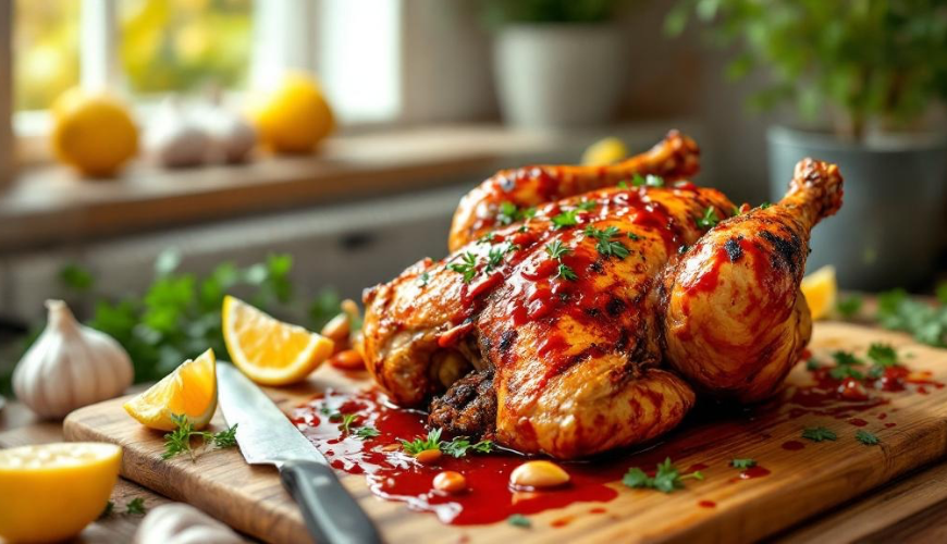 Il pollo piri piri si prepara a casa in modo che sia succoso, profumato e esattamente secondo i gust