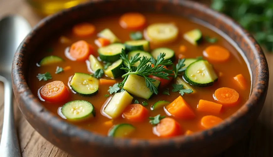 Zuppa dietetica per lo stomaco: una ricetta che delizierà i vostri sensi