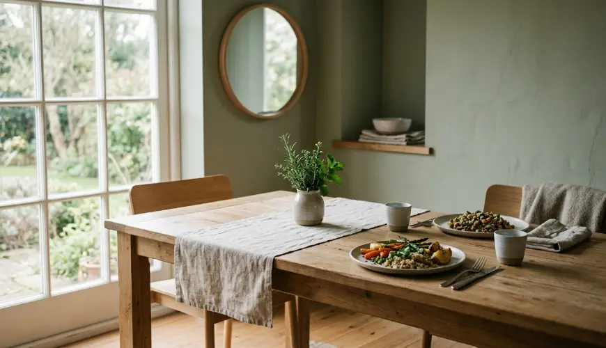 Il feng shui della sala da pranzo cambia il modo in cui mangiamo