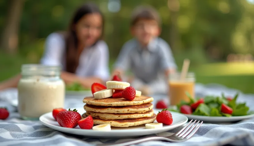 Placke fitness a base di fiocchi d'avena per pasti gustosi e veloci