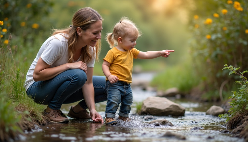 Come insegnare ai bambini il rapporto con la natura in modo naturale, quando si ha poco tempo e si v