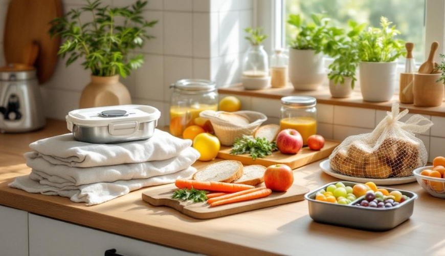 Come limitare la plastica monouso per risparmiare denaro, tempo e spazio nel cestino