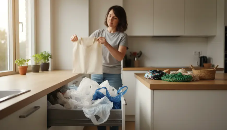 # Come smettere di accumulare sacchetti di plastica una volta per tutte